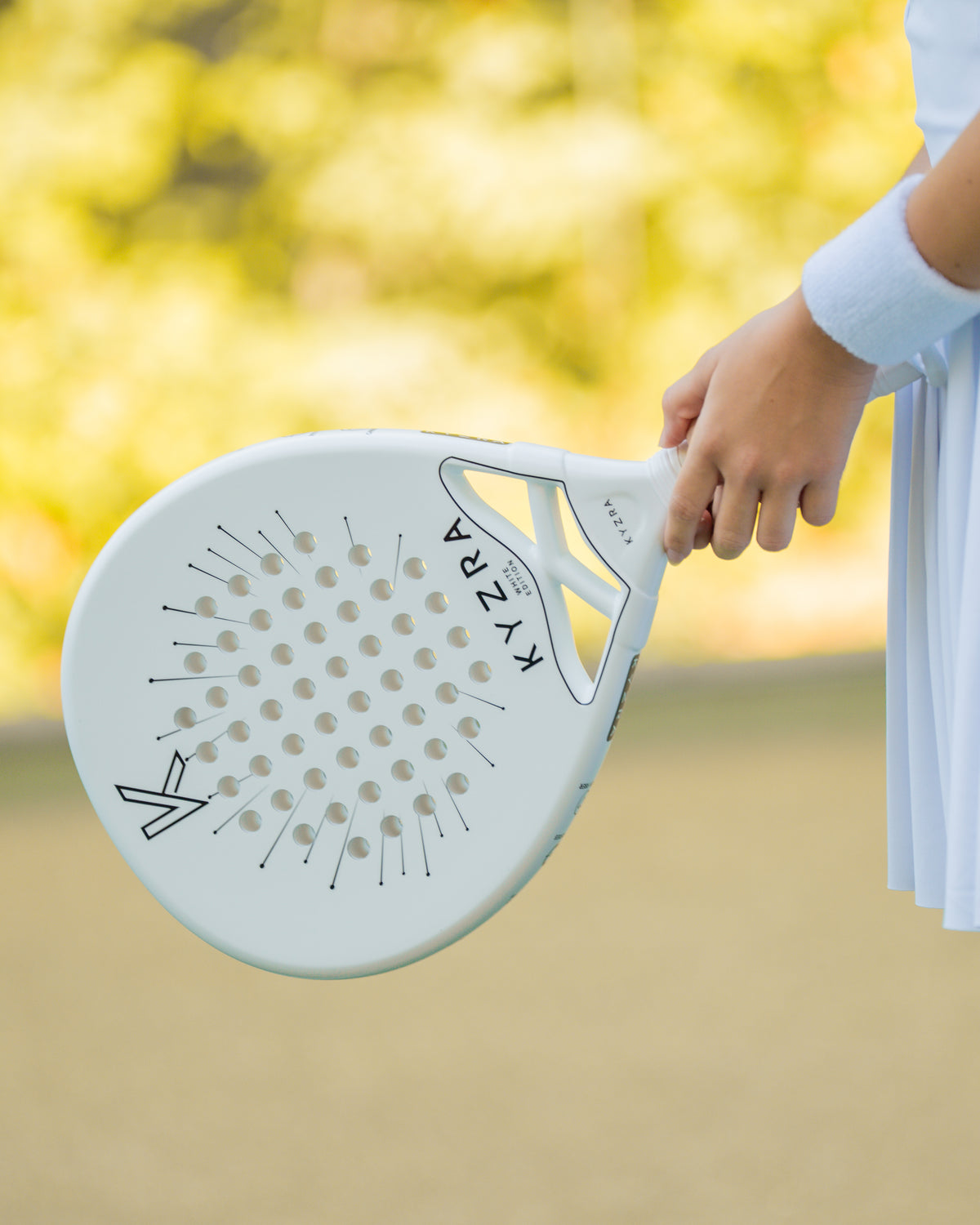 The KYZRA Racket - WHITE EDITION