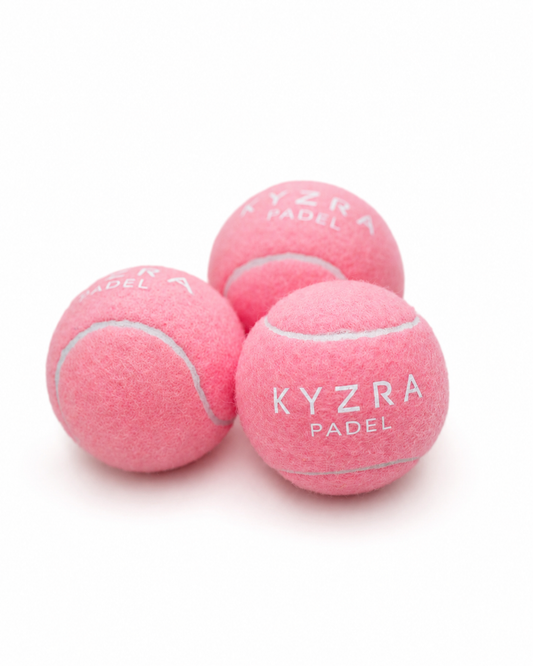 Balles de Padel KYZRA PINK EDITION